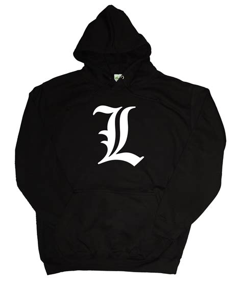 death note hoodie l
